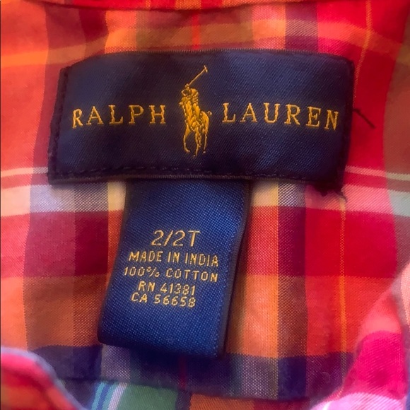 Plaid polo button down - Picture 4 of 4